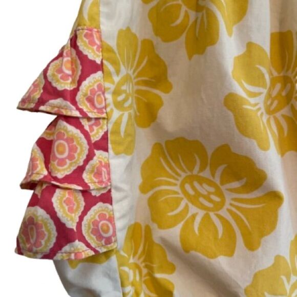 Eleanor Rose Yellow and Pink Floral One Piece - Picture 3 of 4